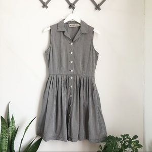 Vintage 90’s Aeropostale Gingham Shirt Dress